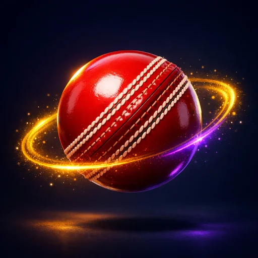Floating 3D Cricket Ball on Cricbet99