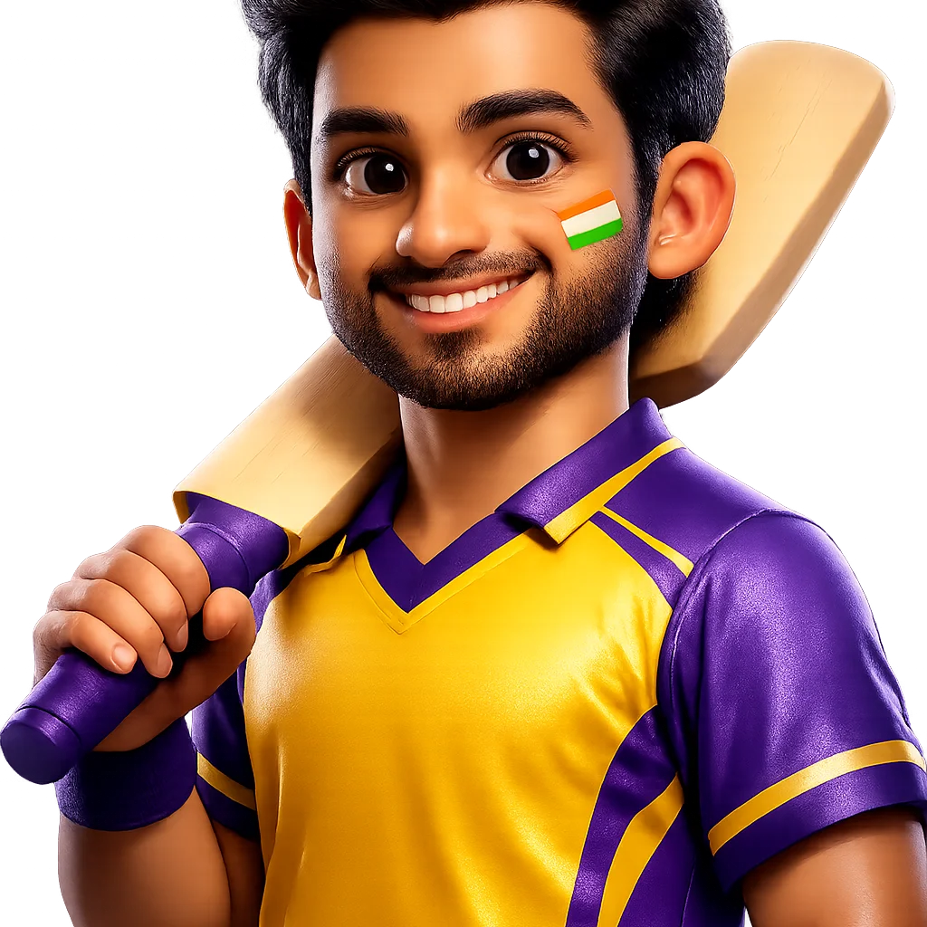 Cricbet99 3D Cricket Mascot
